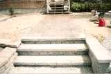 block steps and walk